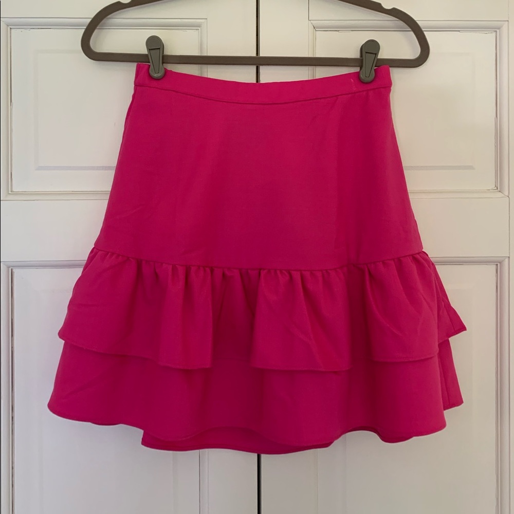 J. Crew Ruffle Hem Skirt